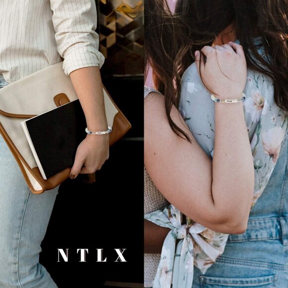 Elegant Women’s Christian Hope Bracelet - Natural Stone Stretch Jewelry Gift - Picture 3 of 6